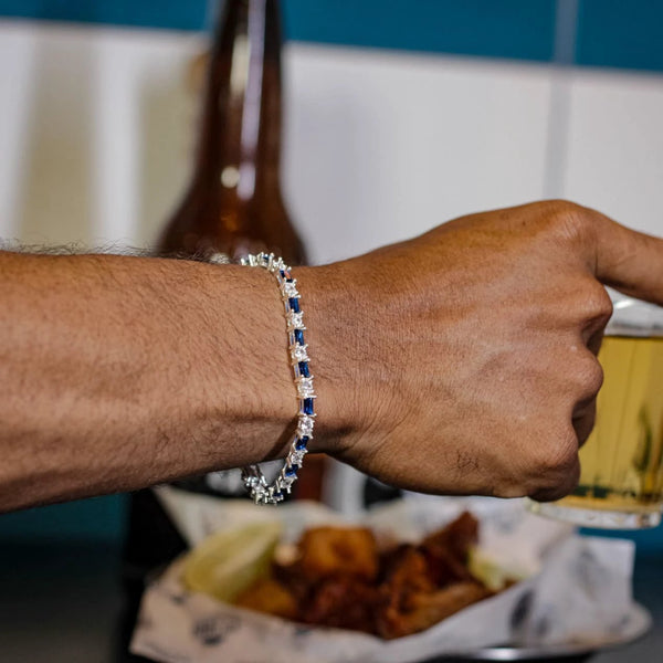 Pulseira Riviera Atlântico - 4mm by El Patron Platas