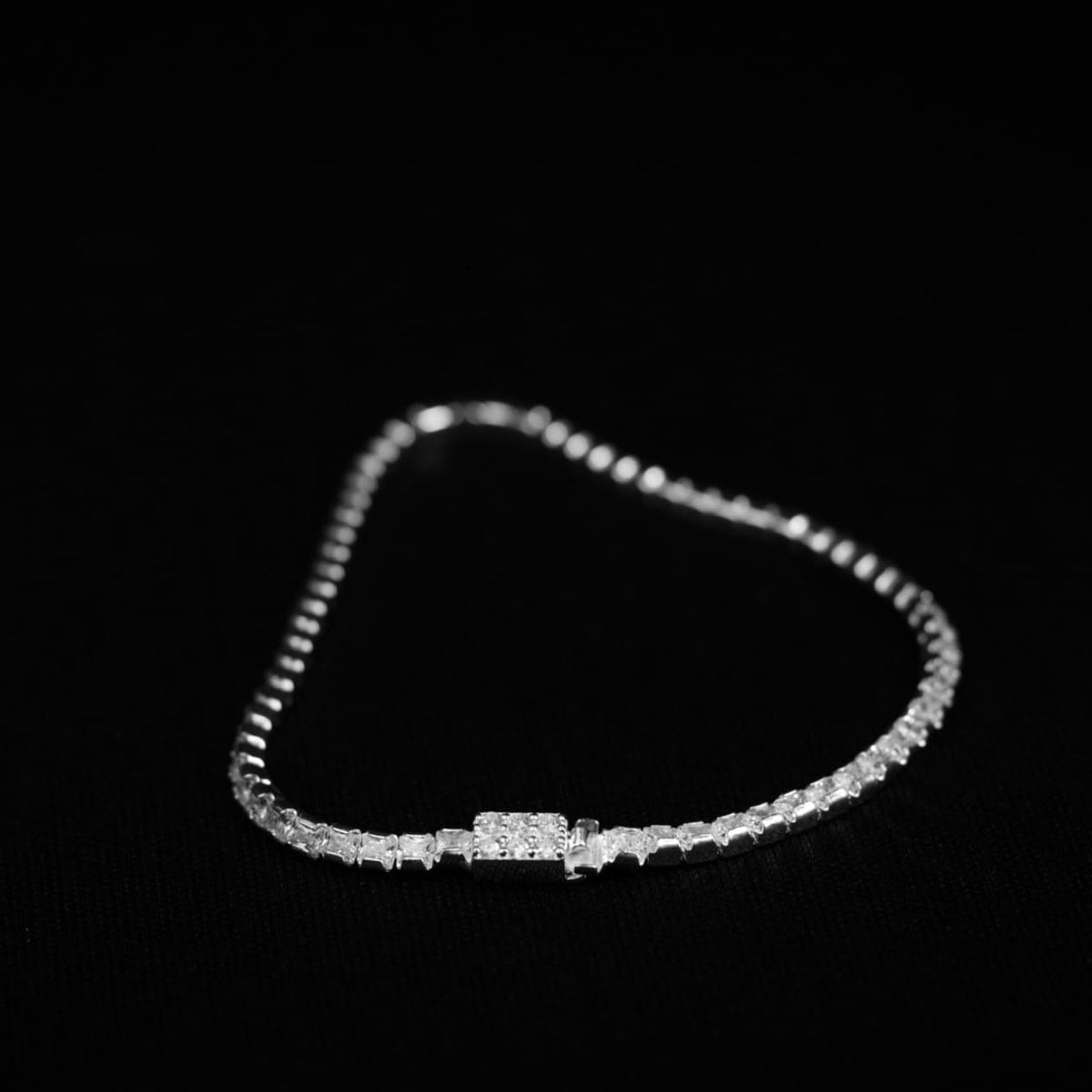 Pulseira Riviera Cristalina - 3mm