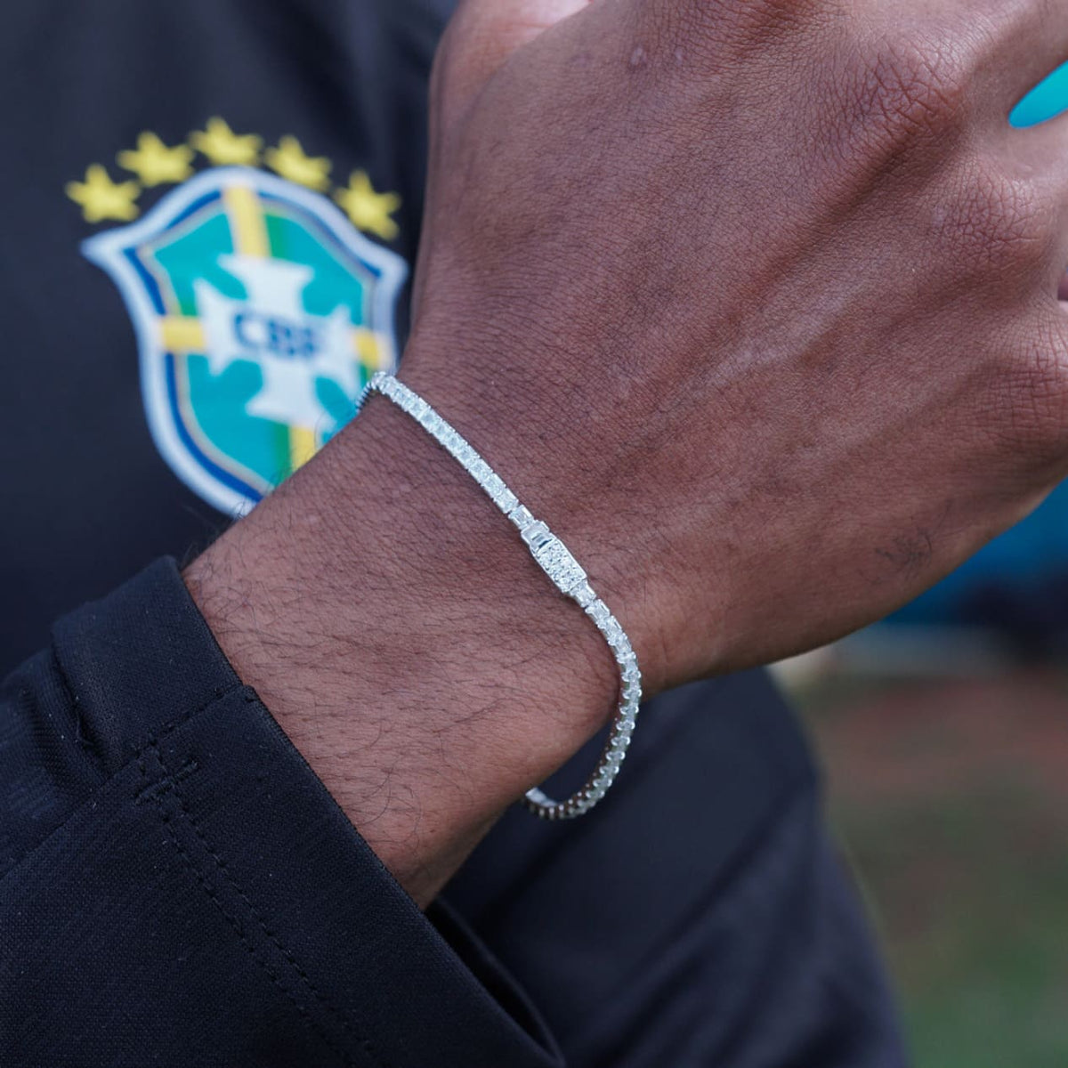 Pulseira Riviera Cristalina - 3mm