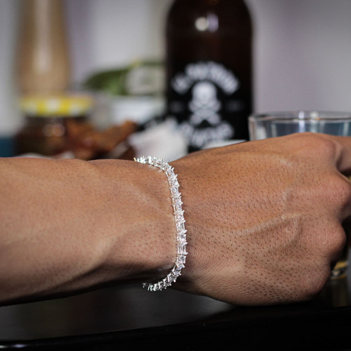 Pulseira Riviera Diamantina - 4mm