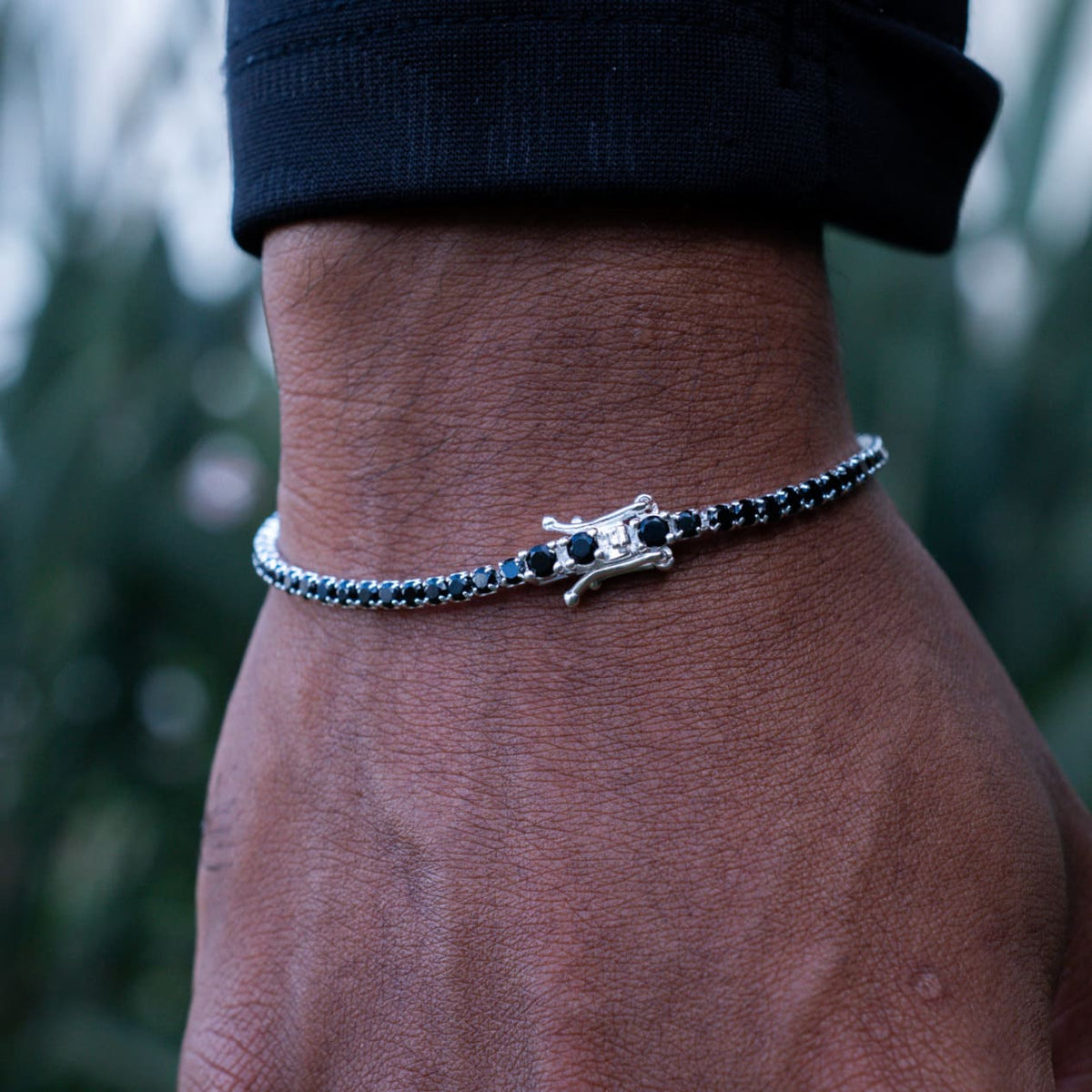 Pulseira Riviera Imperial Brasil Ônix - 3mm