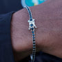 Pulseira Riviera Imperial Brasil Ônix - 3mm by El Patron Platas
