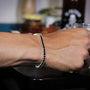 Pulseira Riviera Rio Negro - 5mm by El Patron Platas