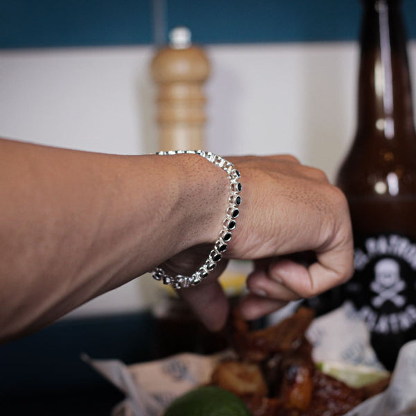 Pulseira Riviera Tamboril Ônix - 5mm