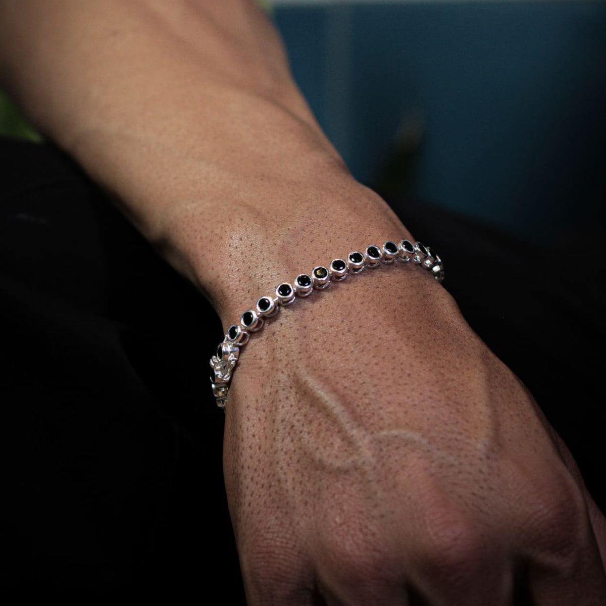 Pulseira Riviera Tamboril Ônix - 5mm