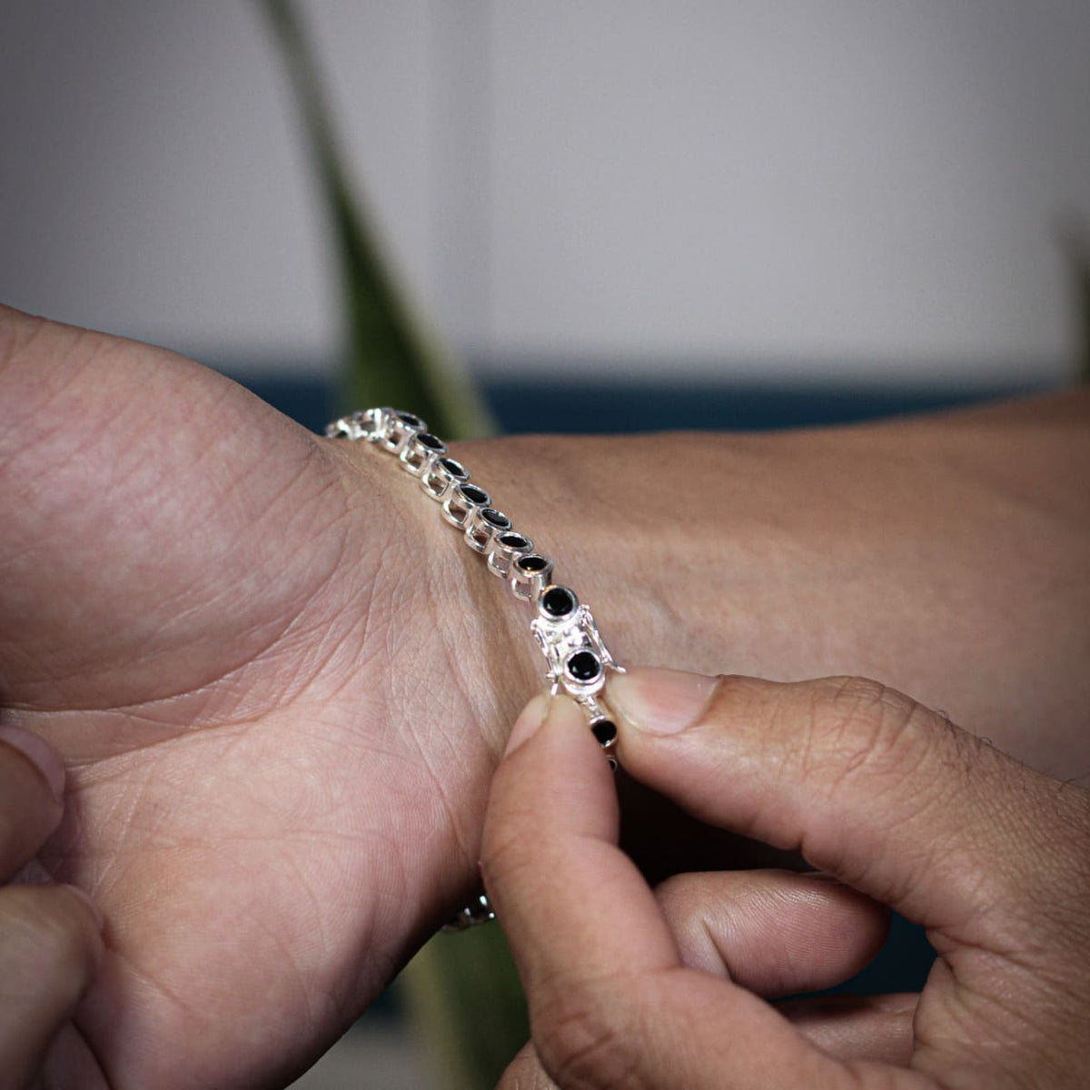 Pulseira Riviera Tamboril Ônix - 5mm