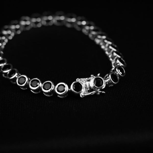 Pulseira Riviera Tamboril Ônix - 5mm