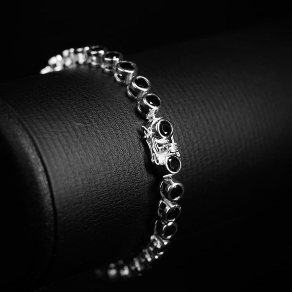 Pulseira Riviera Tamboril Ônix - 5mm