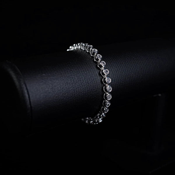 Pulseira Riviera Tamboril de 5 mm em prata 925, El Patron Platas