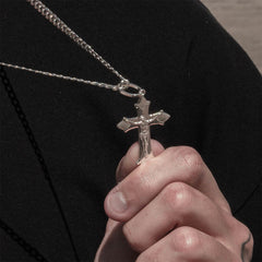 Pingente Crucifixo Jesus (M)